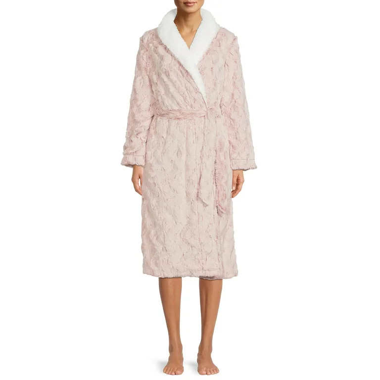 Secret Treasures Women’s and Women’s Plus Plush Robe | Walmart (US)