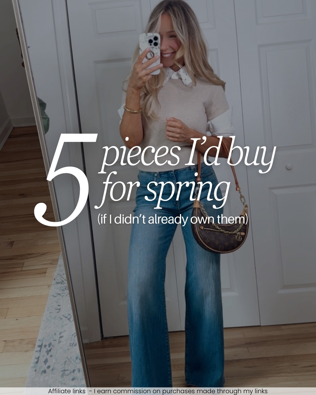 Affiliate links | 5 spring staples I would buy all over again! 🐣🌸🌱 Easy pieces I reach for on repeat because they’re classic, effortless, and so versatile!💫
