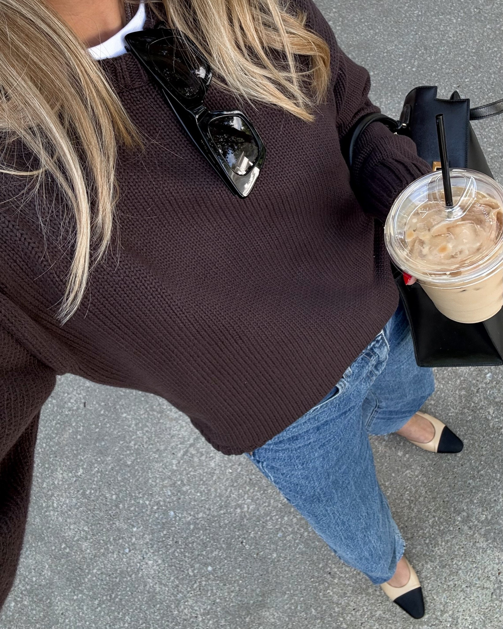 My favorite sweater. 100% cotton. Go down 1-2 sizes bc it’s oversized 

#LTKFindsUnder100 #LTKOver40 #LTKStyleTip