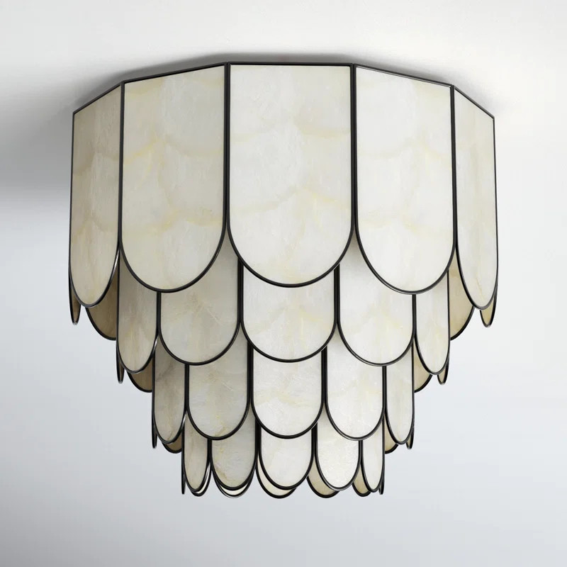 Ryebrook Shell Flush Mount | Wayfair North America