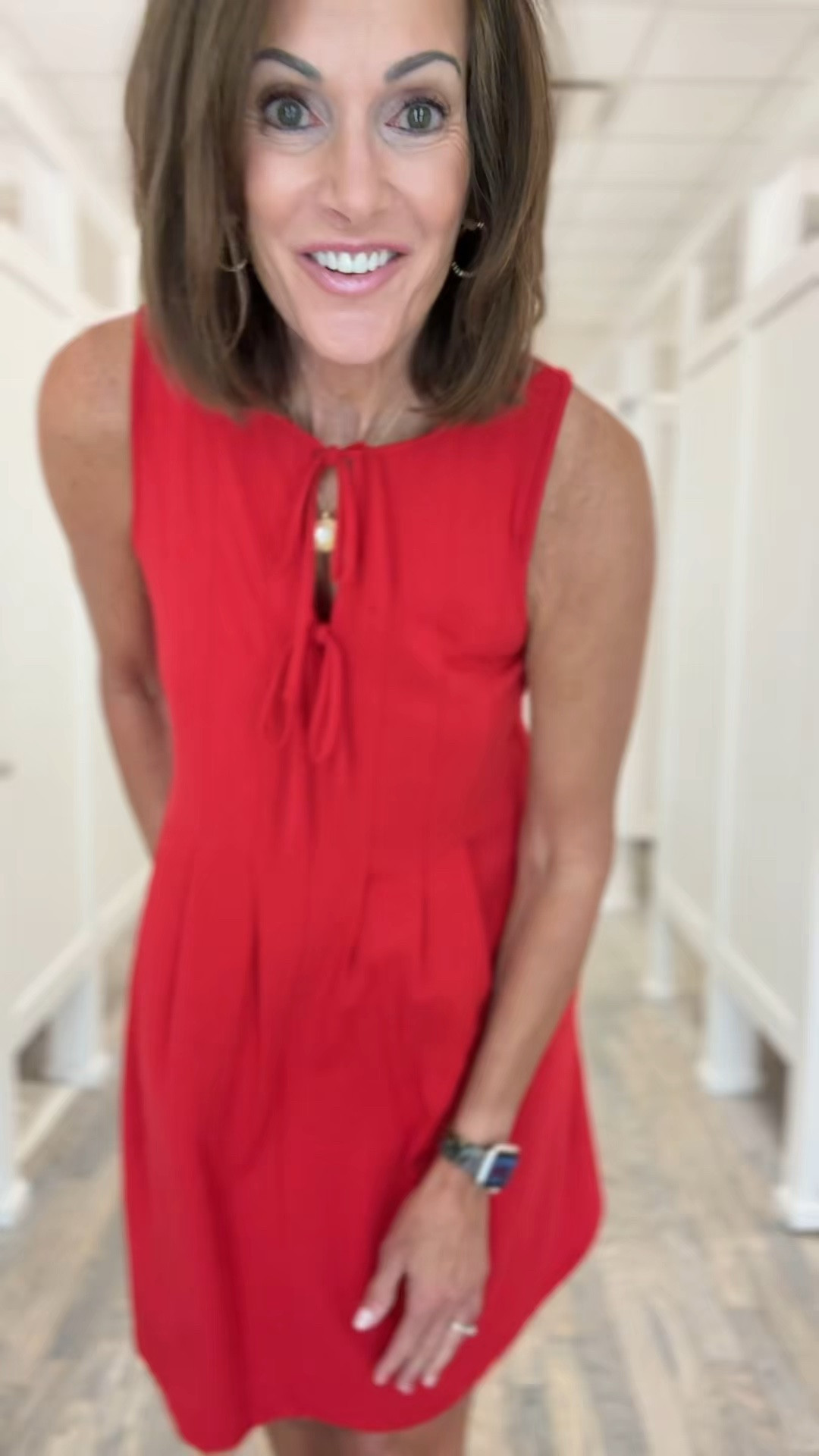 Dress size medium and unfortunately doesn’t come in Tall! 
I did link my fave slip shorts that I’d wear under it to make it more modest

#LTKMidsize #LTKSaleAlert #LTKTravel