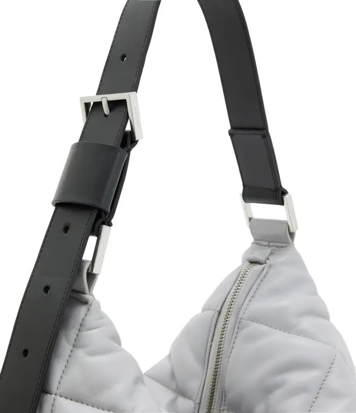 AllSaints Edbury Leather Shoulder Handbag | Nordstrom | Nordstrom