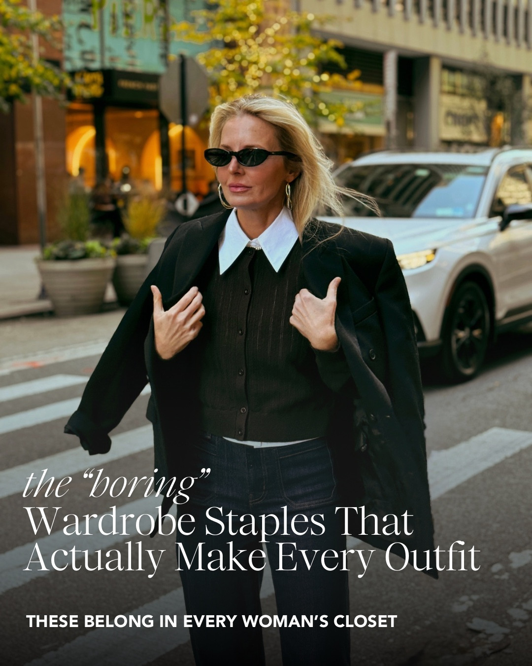 As a prior stylist, the first thing I always did with a new client wasn’t go shopping…it was go through their closet and find the gaps. And nine times out of ten? The problem wasn’t that they had nothing to wear. It was that they had nothing to build from. 

Wardrobe basics are your style foundation. Without them, even the most beautiful, trendy, expensive pieces aren’t functional. They have nothing to anchor them.

And once my clients had their foundation established, getting dressed became so much easier. That’s always my goal. And that’s what basics do. 🤍

~Erin xo 

#LTKSeasonal #LTKOver40