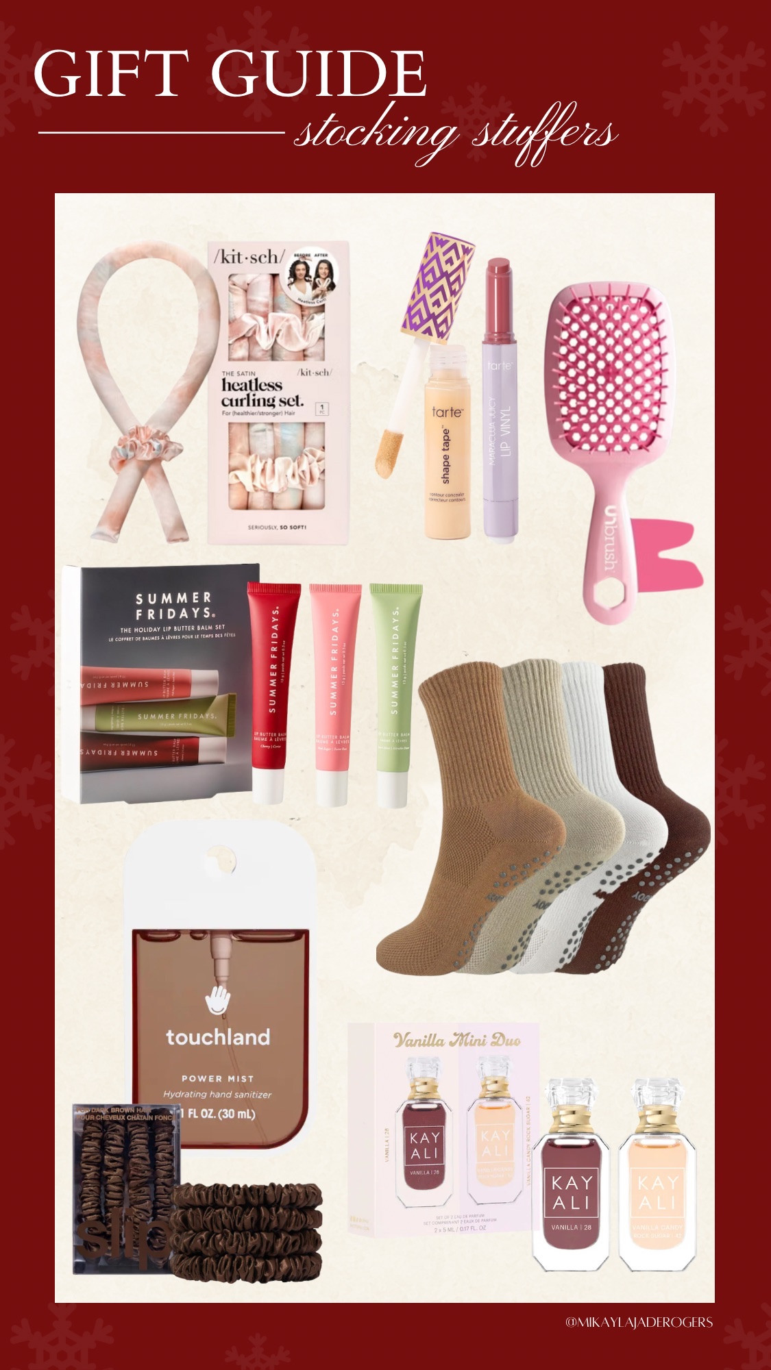 Stocking stuffers gift guide! Easy, last-minute things to throw in your mom, sister or daughter’s stocking 

Christmas gifts, gifts for her, gift ideas

#LTKSeasonal #LTKGiftGuide #LTKHoliday