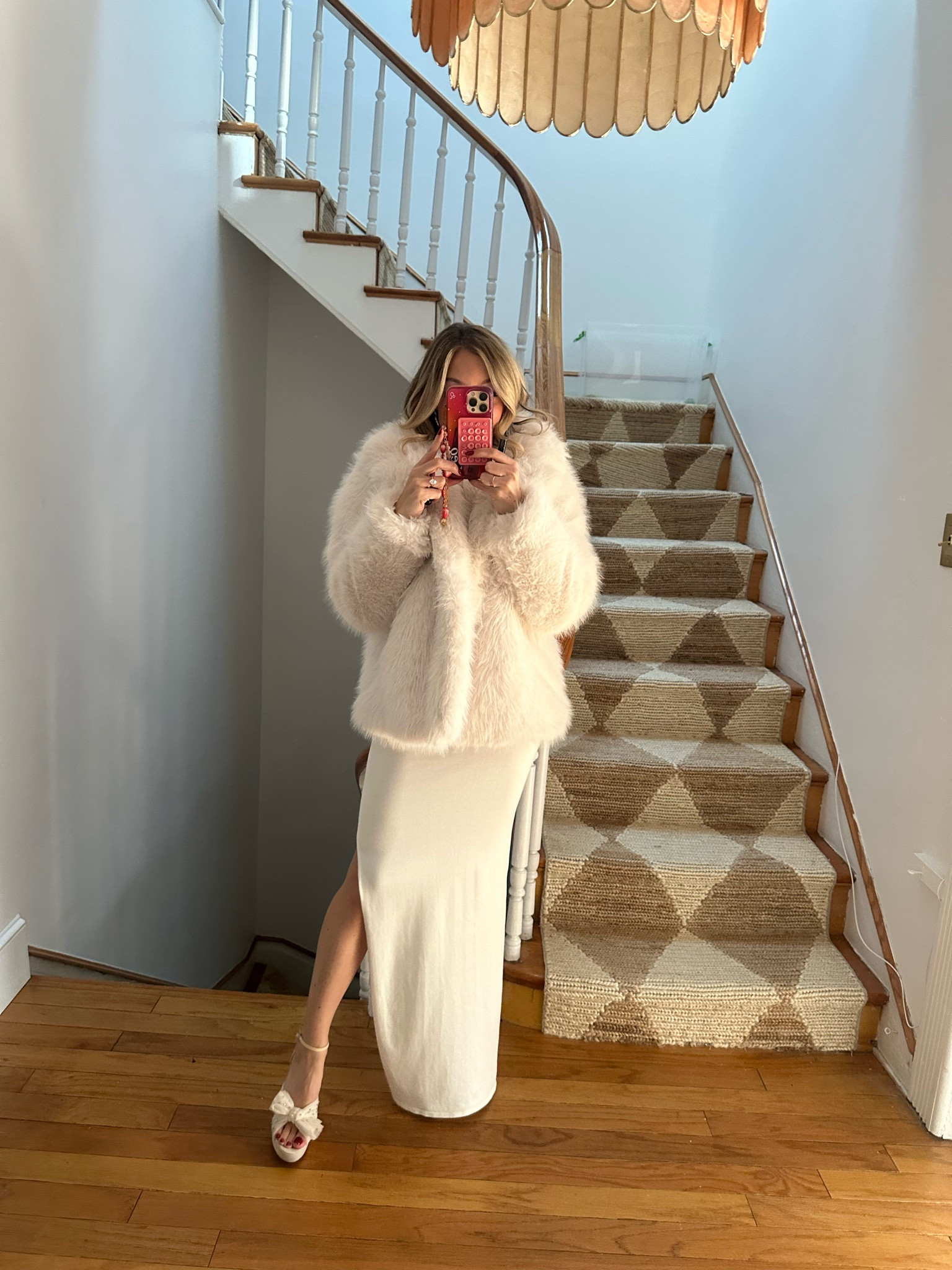 This faux fur jacket is on sale now under $40! It looks so luxe and expensive in person and is so warm I can’t recommend it enough especially for the price. Wearing size xs runs oversized. Arrived before Xmas Eve 

#LTKGiftGuide #LTKHoliday #LTKSeasonal