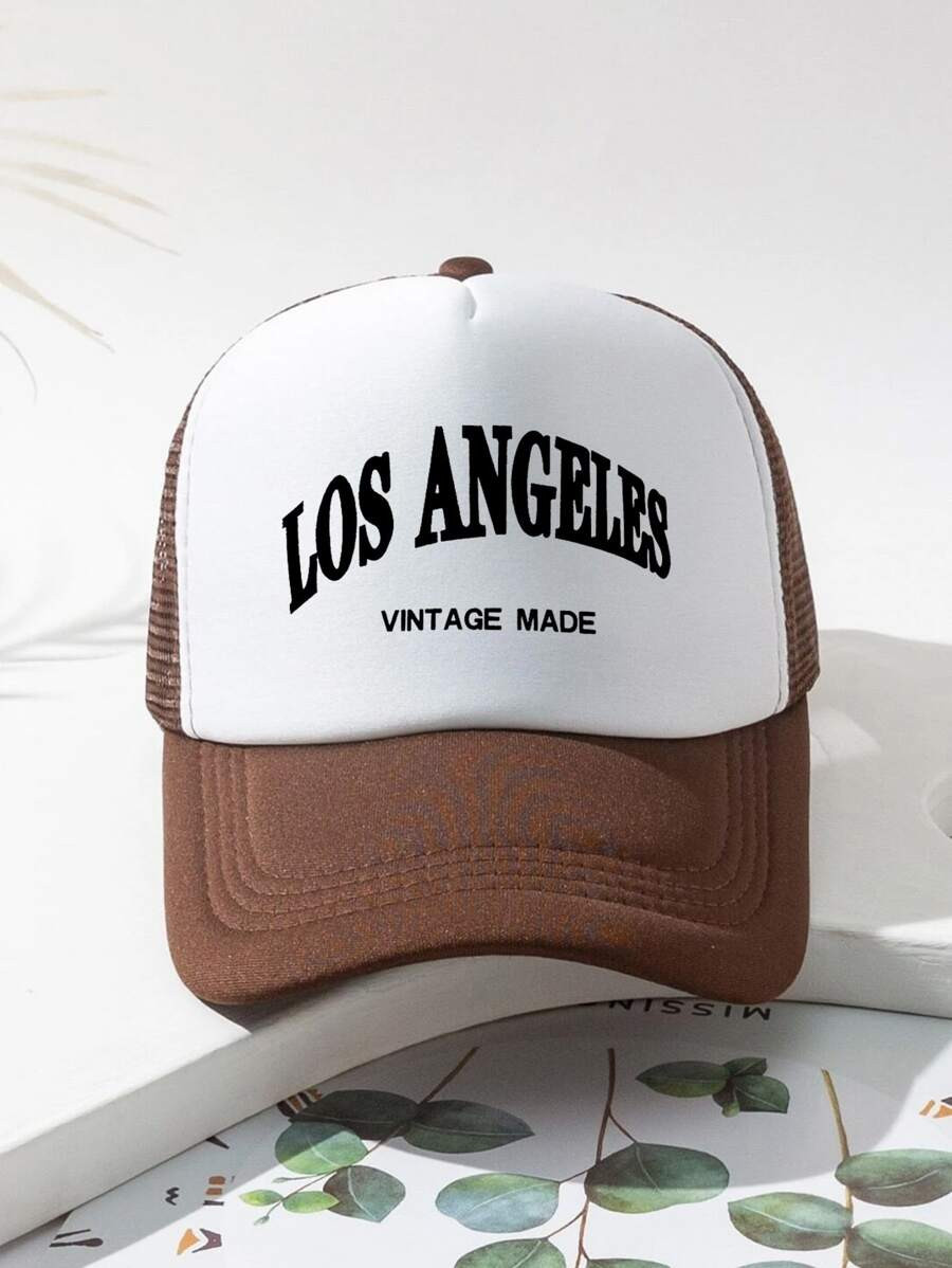 Men Letter Graphic Trucker Hat
   SKU: sc2204095632878682      
          (1427 Reviews)
        ... | SHEIN