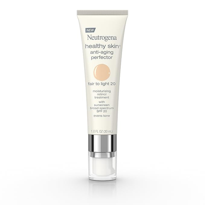 Neutrogena Retinol Treatment and Tinted Facial Moisturizer, Healthy Skin Anti-Aging Perfector wit... | Amazon (US)