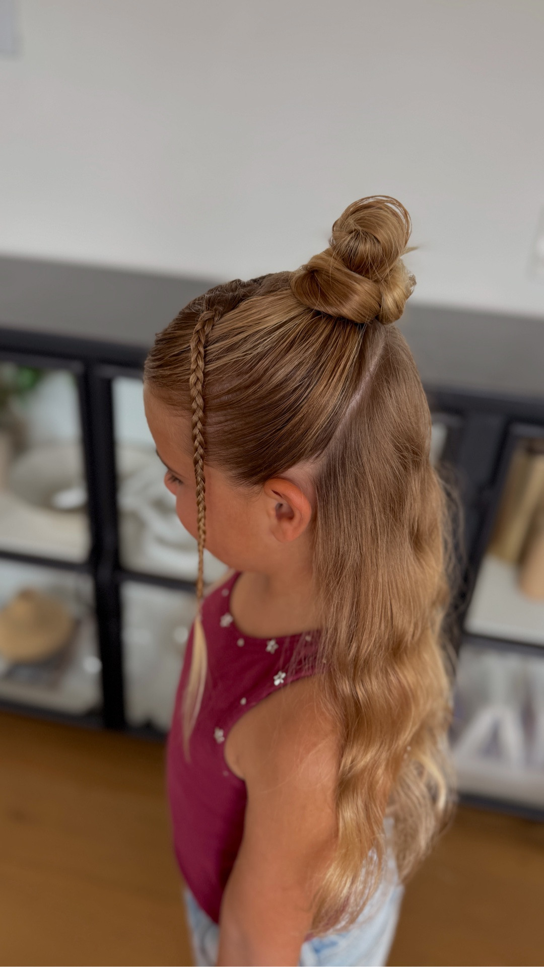 Big girl hairstyle