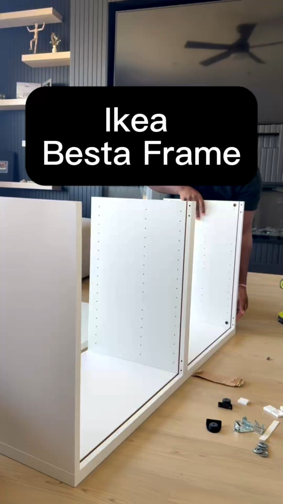 building the Ikea Besta Frame for our mudroom 

#diy #home #ikea #cabinet

#LTKvlog #LTKHome