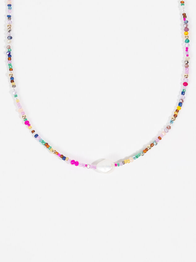 Jewel Beaded Necklace | Altar'd State