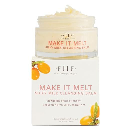 FarmHouse Fresh Make It Melt Silky Milk Cleansing Balm, 3 fl. oz. | Amazon (US)