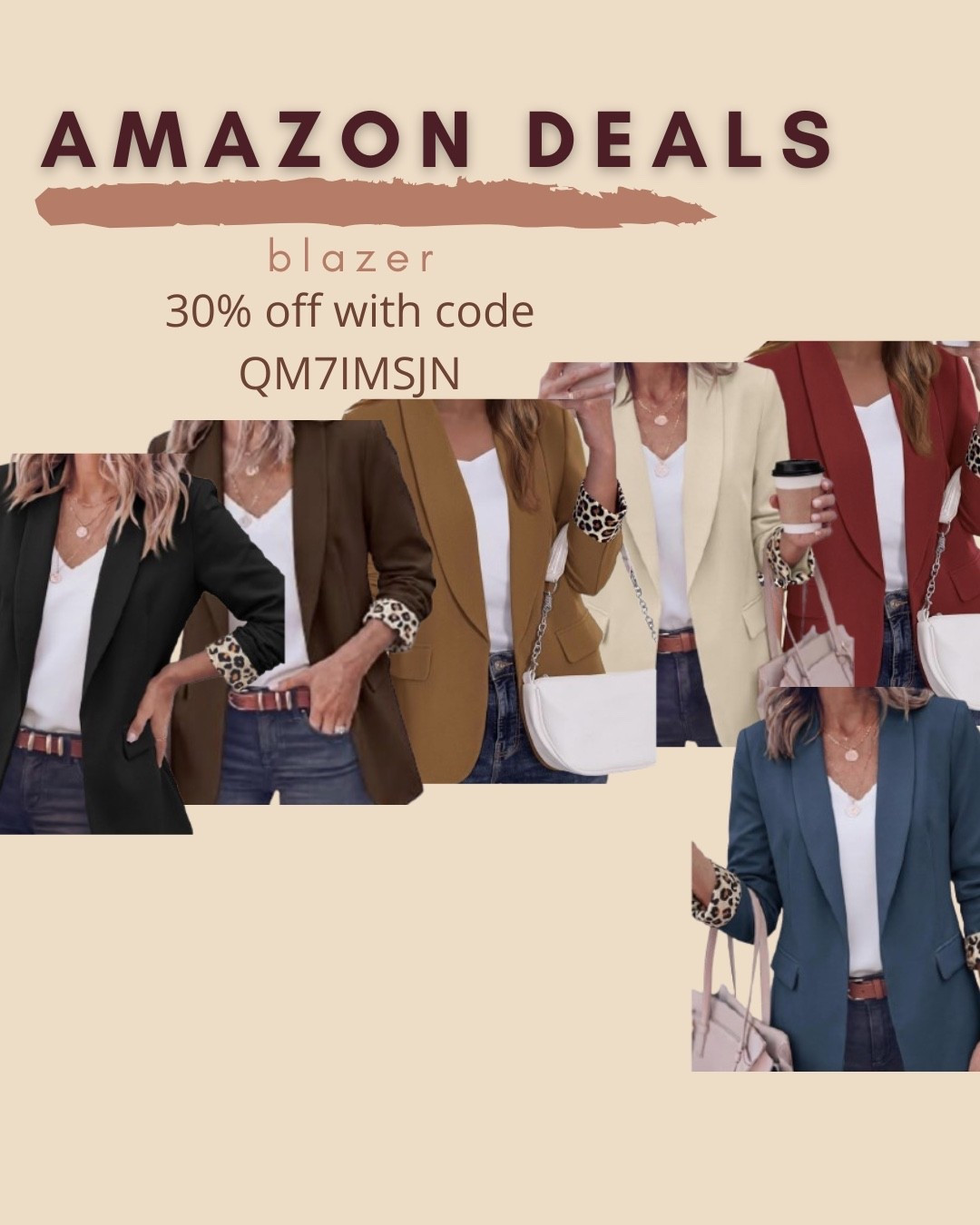 $20 ends 8/18

Amazon fashion
Amazon deals
Blazer
Leopard print
Teacher outfit
Workwear

#LTKSaleAlert