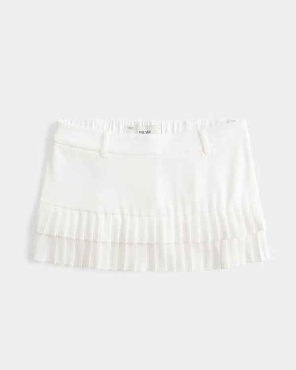 Micro-Pleat Mini Skort | Hollister (US)