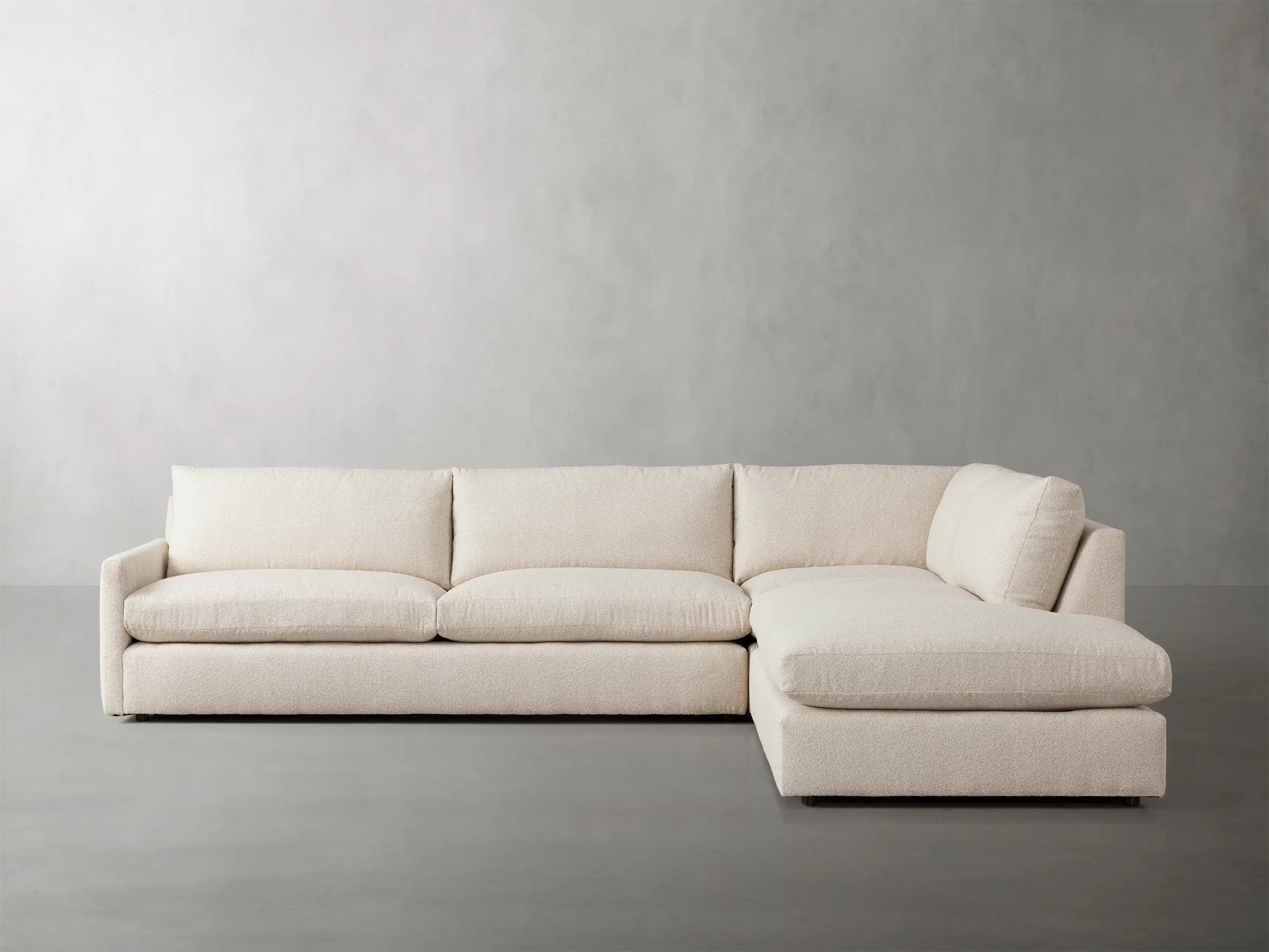 Kipton Three-Piece Bumper Sectional | Arhaus