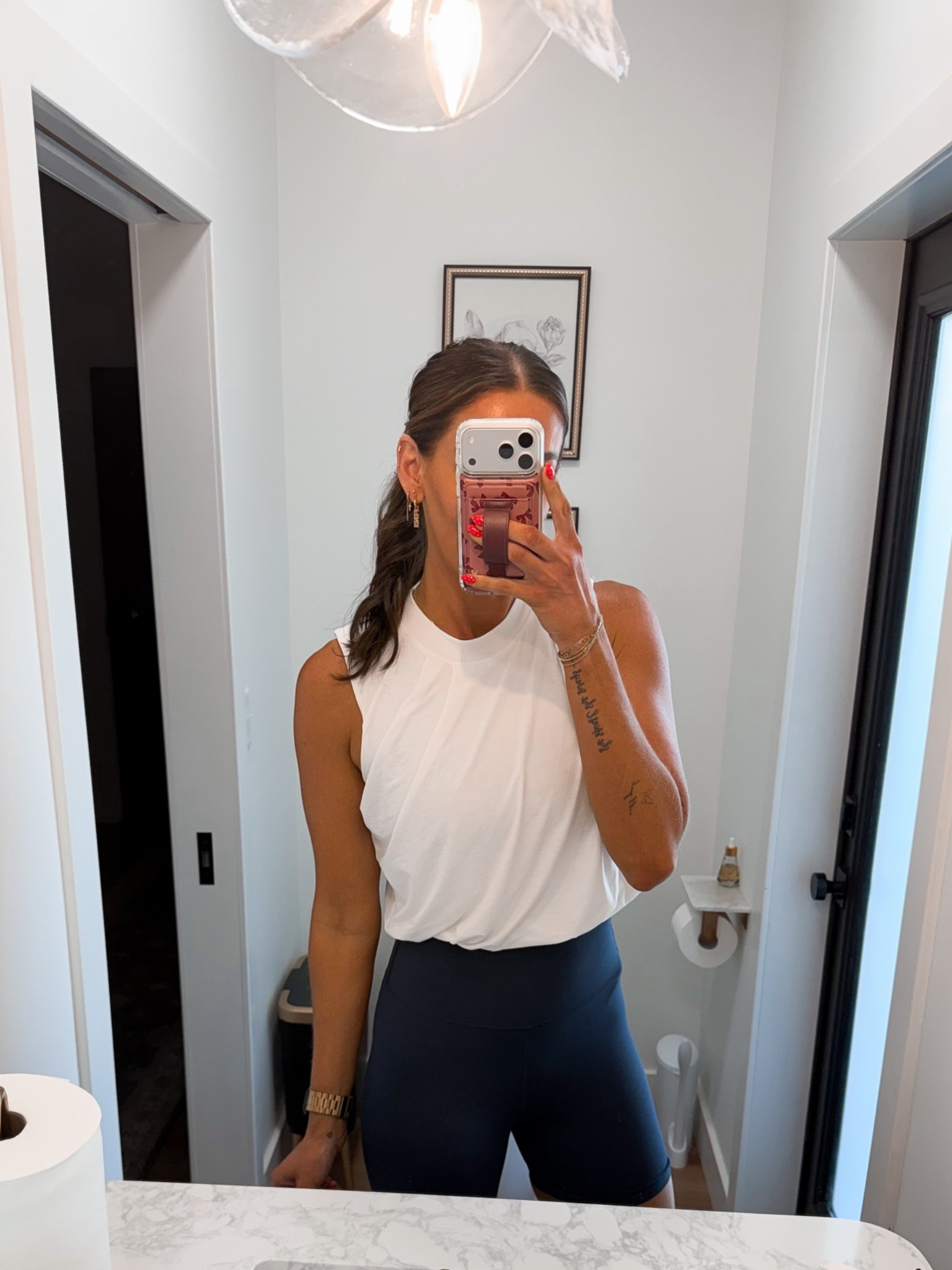 Top-small
Bra-small
Biker shorts-xsmall

#LTKfitnessgoals #LTKootd #LTKActive