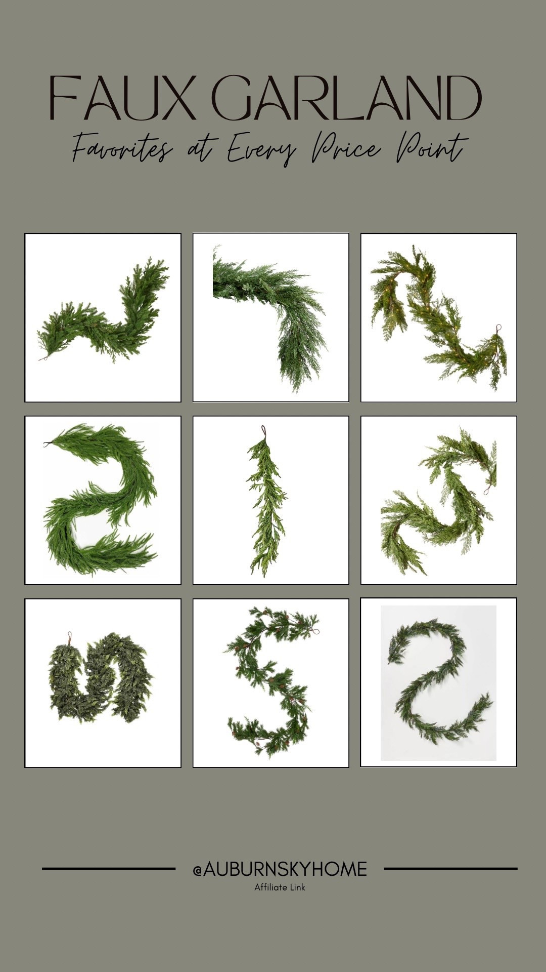 Sharing some of my favorite garland - all at different price points! I like to use 2-3 different kinds and mix them up for the best look!



#LTKSeasonal #LTKHoliday #LTKHome