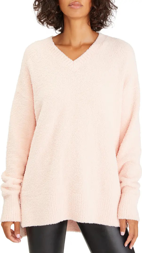 V-Neck Teddy Sweater | Nordstrom