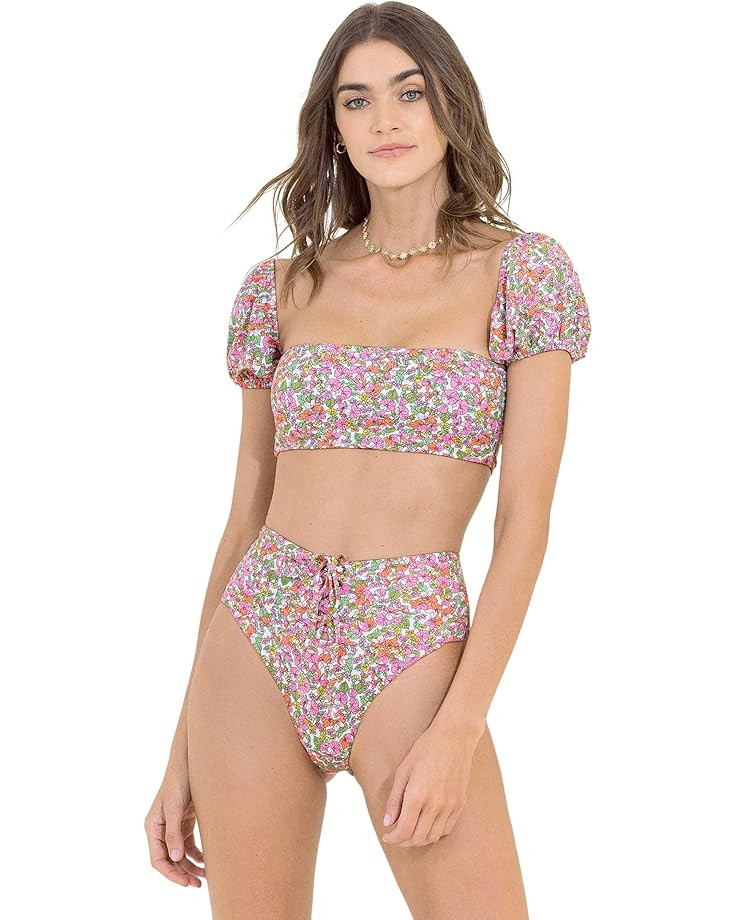 Petite Pom-Pom Applause High-Rise/High Leg Bottoms | Zappos