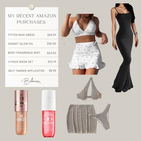 My recent Amazon purchases
Amazon fashion 
Bikini set
Summer essentials
Beach vacation

#LTKcurves #LTKstyletip #LTKSeasonal