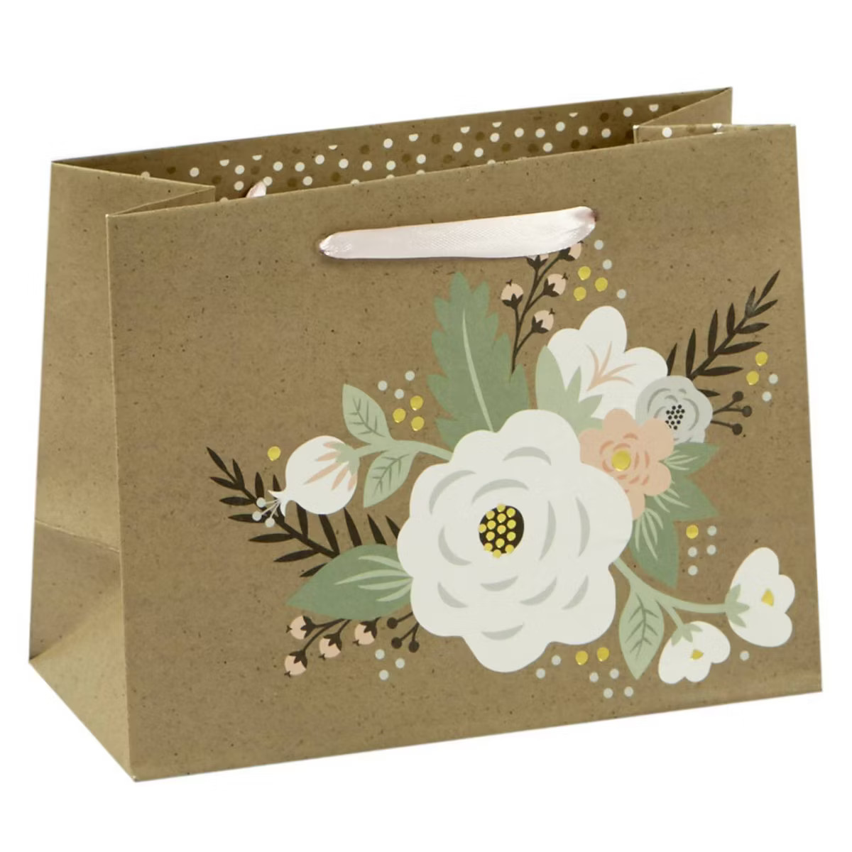 XSmall Floral Cub Gift Bag - Spritz™ | Target