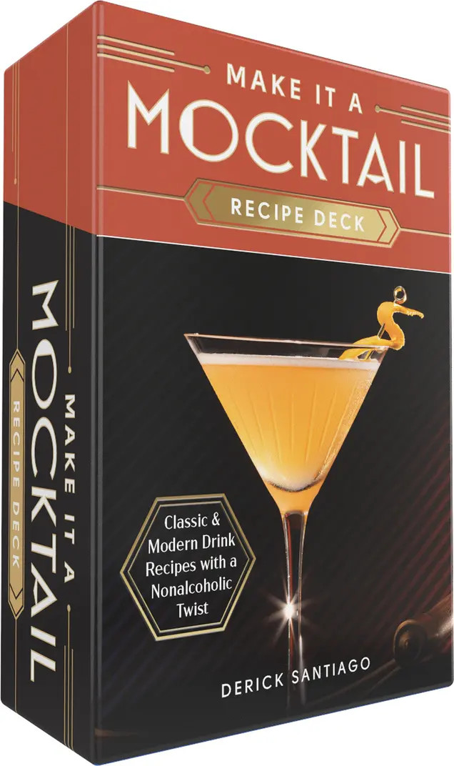 Simon and Schuster 'Make It a Mocktail' Recipe Deck | Nordstrom | Nordstrom
