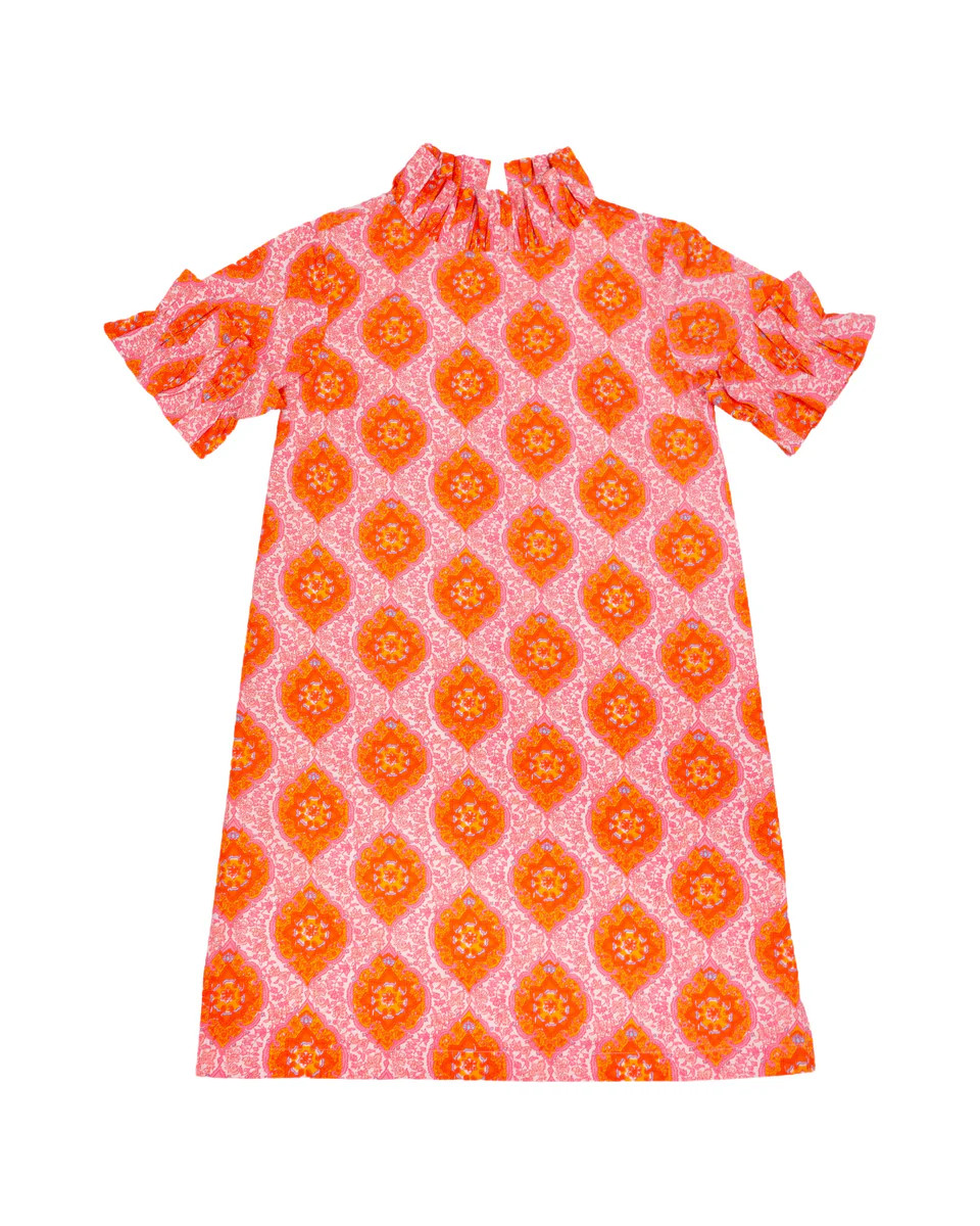 Nancy Jane shift dress in bandana floral | Elizabeth Wilson Designs