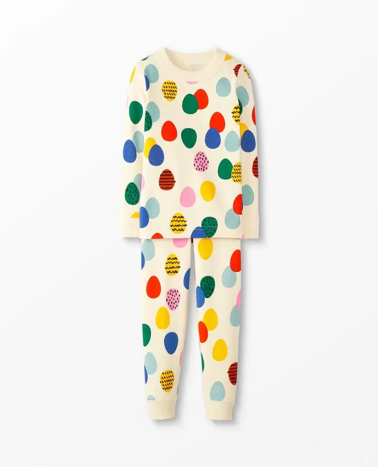 Easter Long John Pajama Set | Hanna Andersson