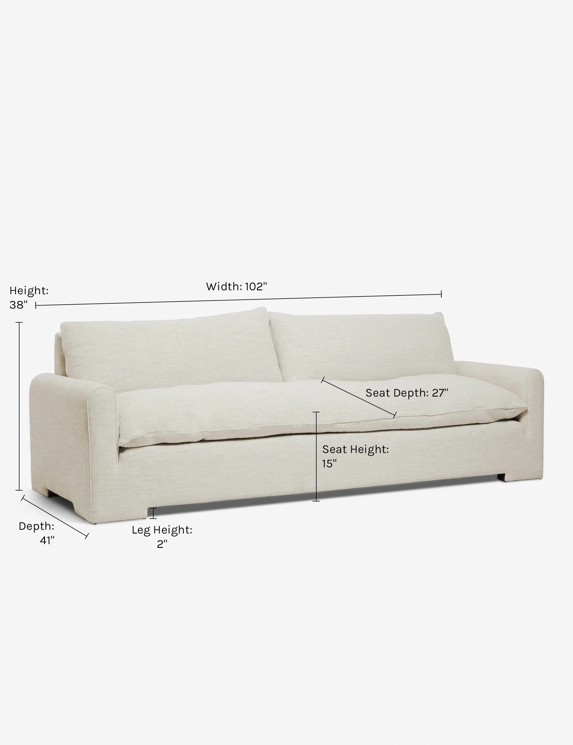 Rupert Sofa | Lulu and Georgia 