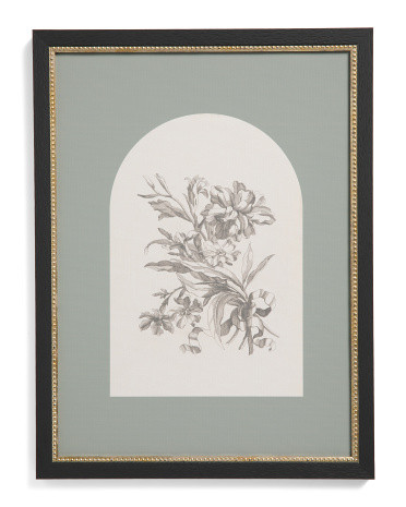 12x16 Matted Arched Floral Framed Wall Art | Home | Marshalls | Marshalls