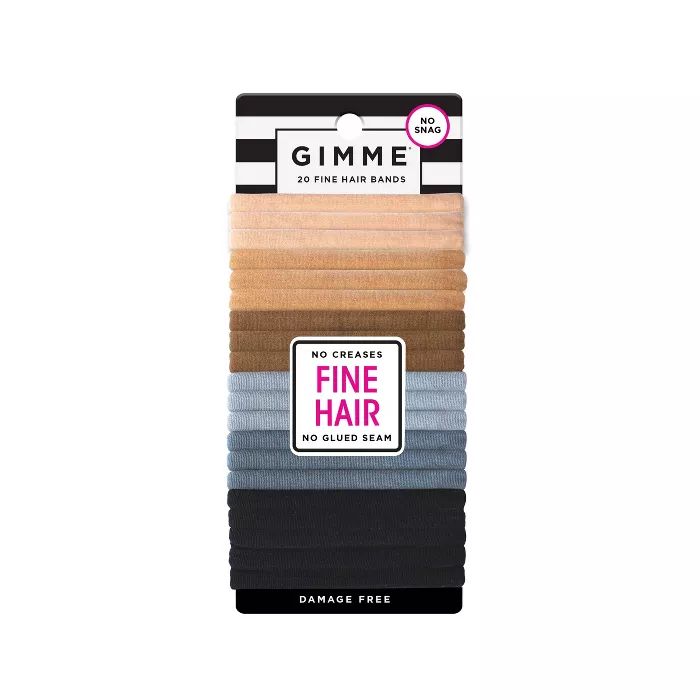 Gimme Clips Fine Hair Bands - Neutral - 20ct | Target