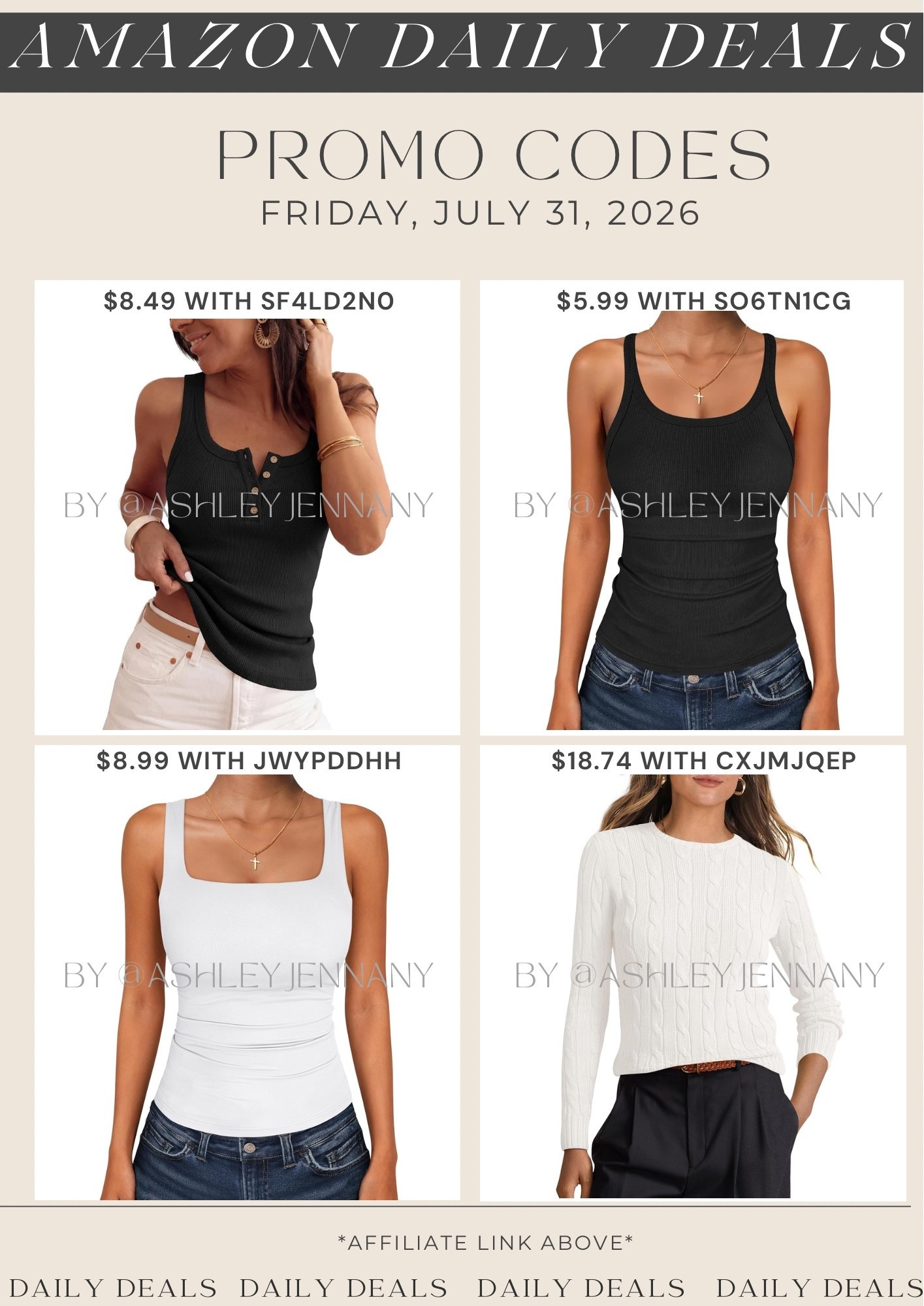 Amazon deals

#LTKMidsize #LTKSaleAlert #LTKSeasonal