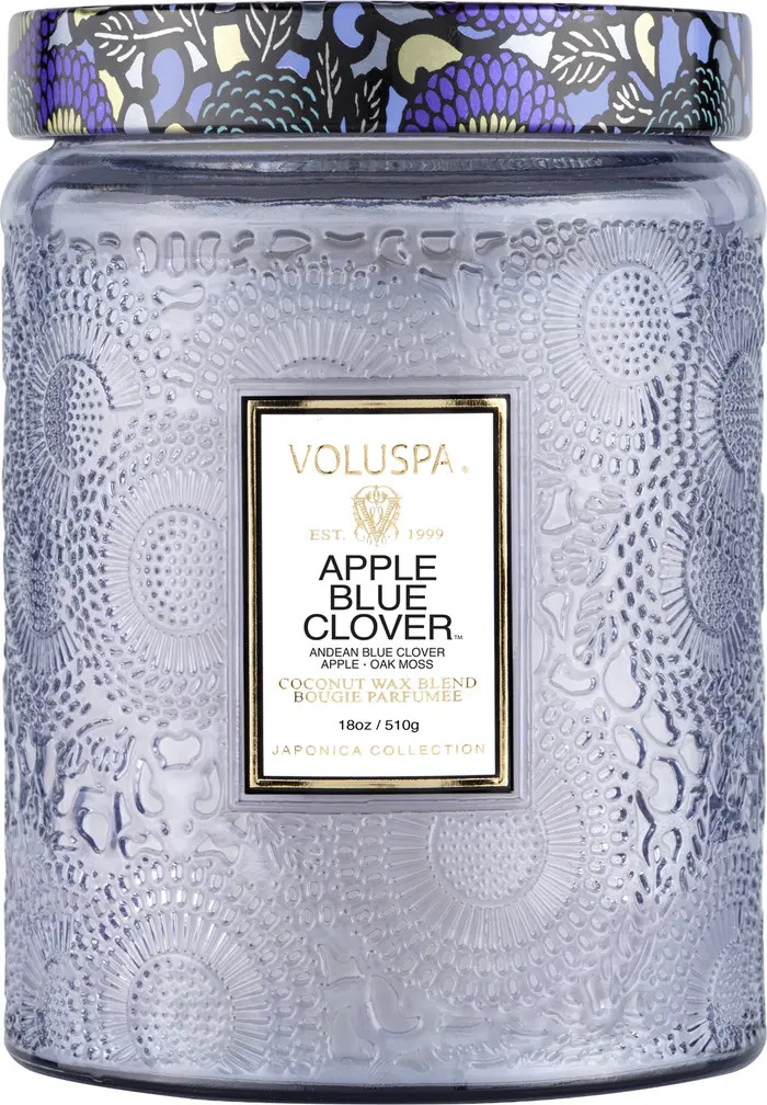 Large Embossed Jar Candle | Nordstrom