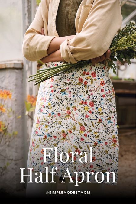 Transform gardening into a stylish affair with the Garden Paradise Half Apron from Anthropologie! An ideal Mother’s Day gardening gift idea, this apron combines practicality with charm, keeping tools handy while adding flair to your gardening ensemble. Elevate your gardening experience with this botanical-inspired apron. 

#GardeningGift #MothersDayGift #GardenApron #BotanicalStyle #GardenParadise #Anthropologie

#LTKSeasonal #LTKGiftGuide #LTKhome