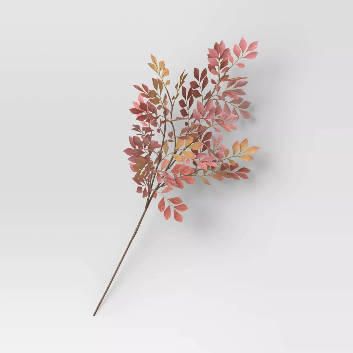 Red Artificial Fall Leaf Stem - Threshold™ | Target