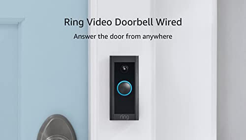 Ring Video Doorbell Wired – 1080p HD video, easy installation, customizable privacy - existing ... | Amazon (US)