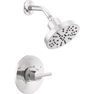 Nicoli Single-Handle 5-Spray Shower Faucet with H2OKinetic Technology in Chrome (Valve Included) | The Home Depot