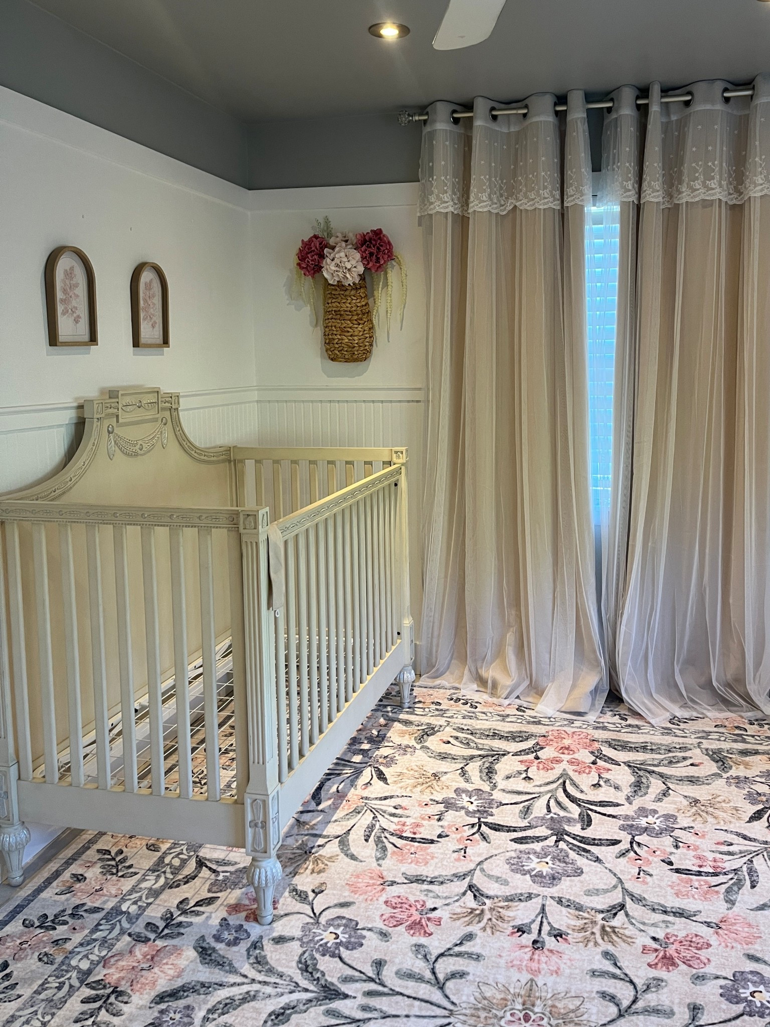🎀French country nursery

Similar cribs to this Bellina by restoration hardware linked below

#LTKHome #LTKBaby