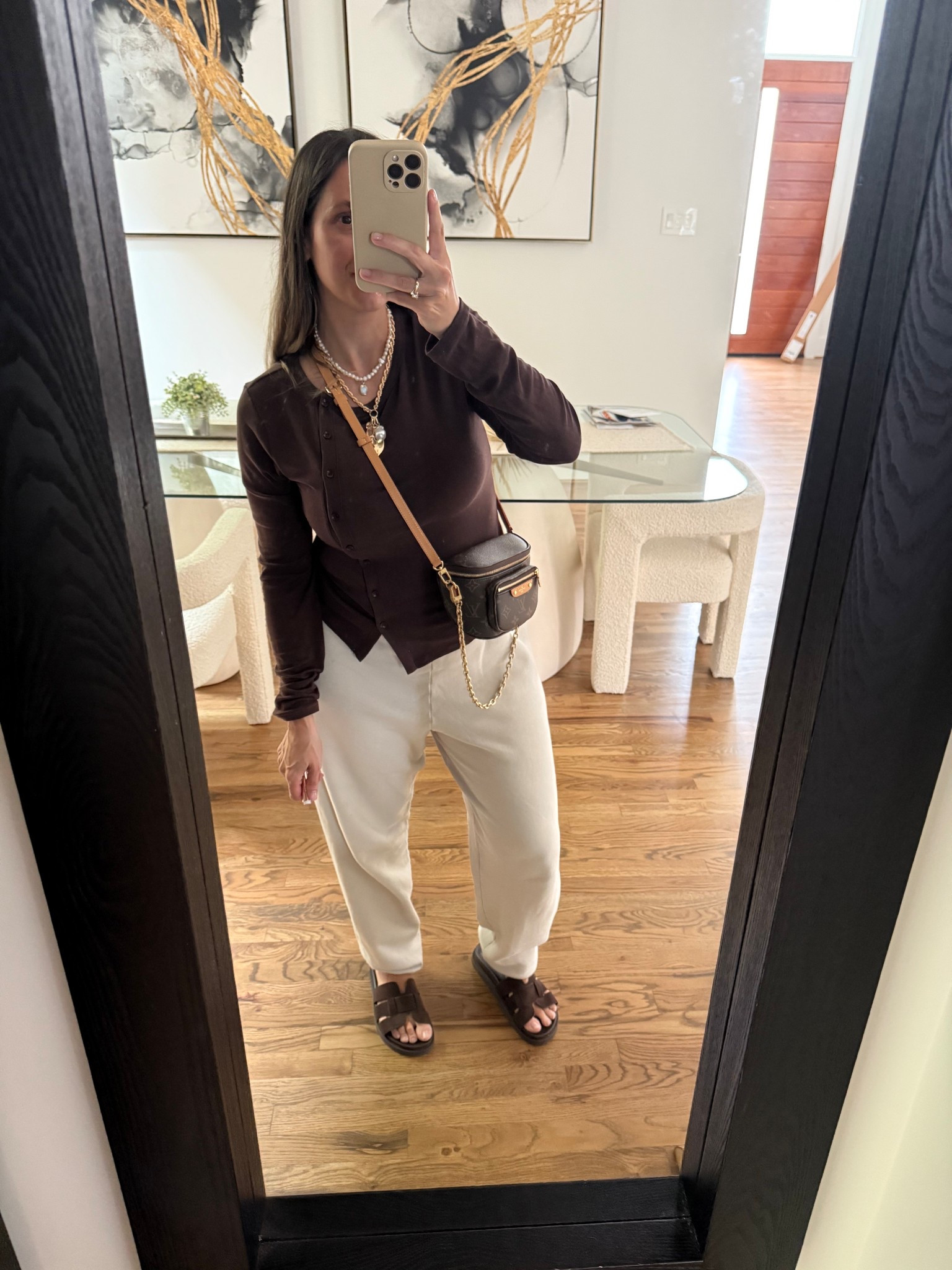 Casual postpartum/ nursing friendly outfit of the day 🤎

#LTKSummerEdit #LTKFindsUnder50 #LTKSaleAlert