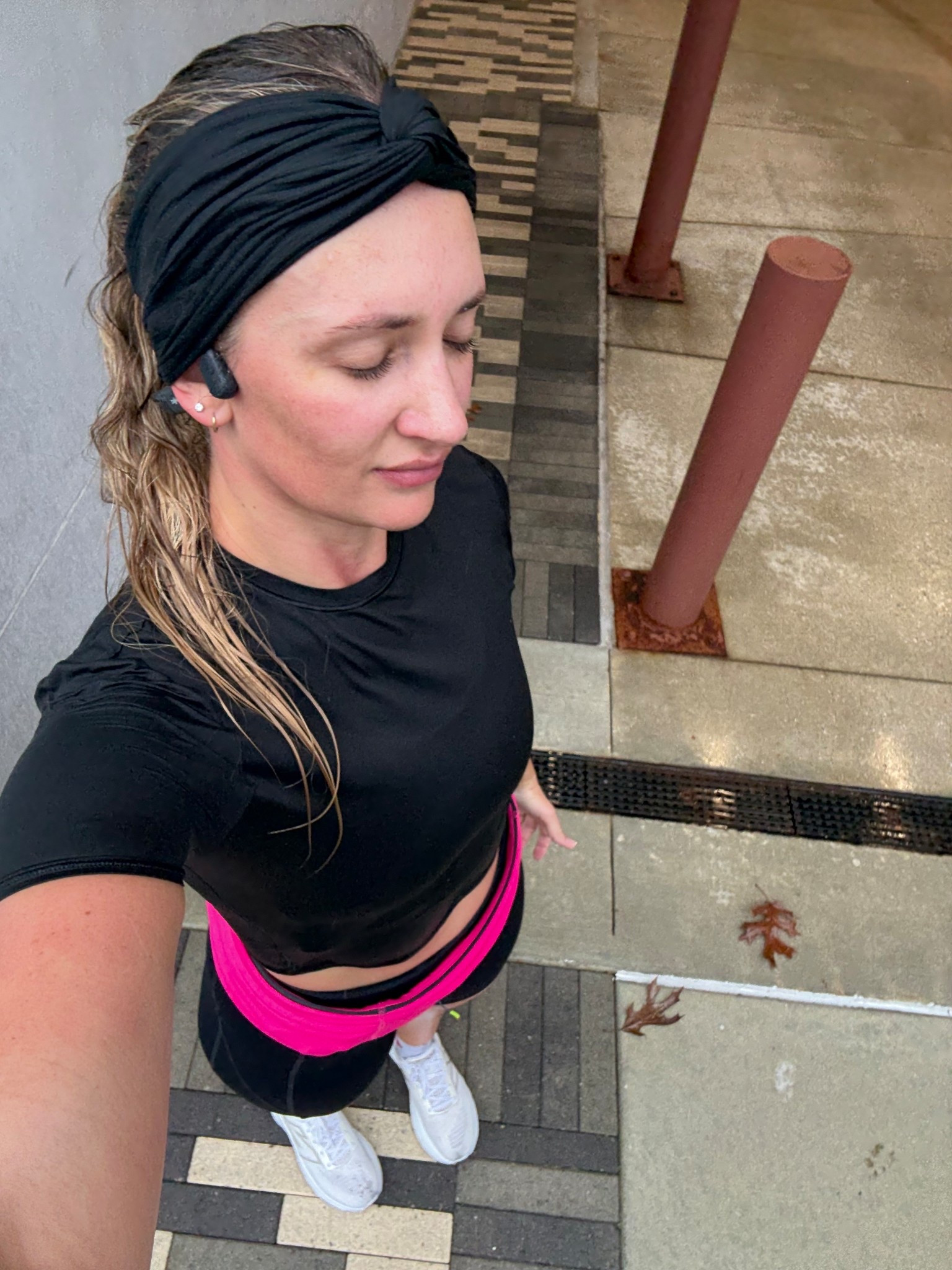 Rainy run OOTD! 

#LTKdayinmylife #LTKootd #LTKfitnessgoals