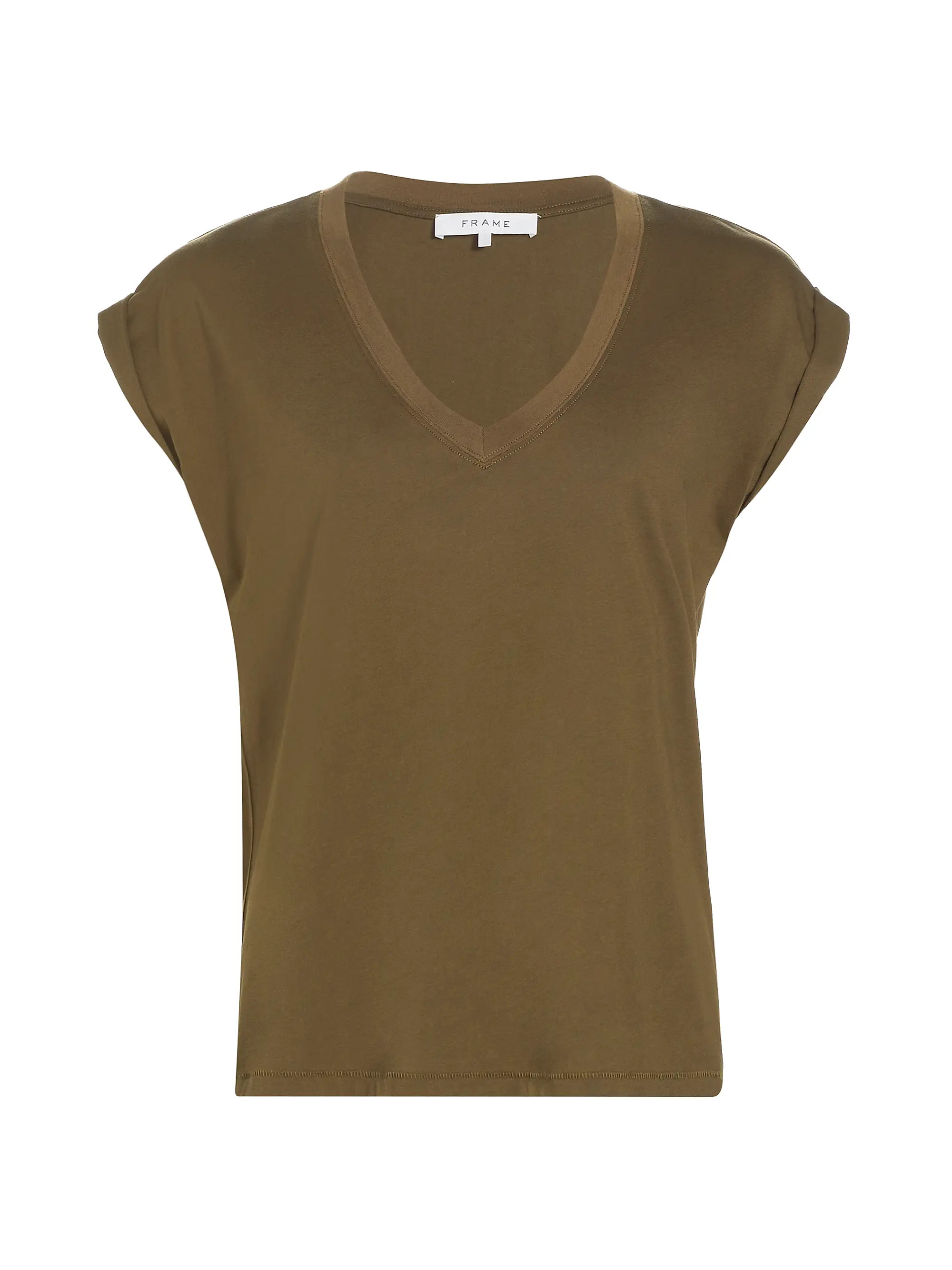 Cotton V-Neck T-Shirt | Saks Fifth Avenue