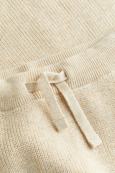 Knitted jumper and trousers - Light beige - Kids | H&M GB | H&M (UK, MY, IN, SG, PH, TW, HK)