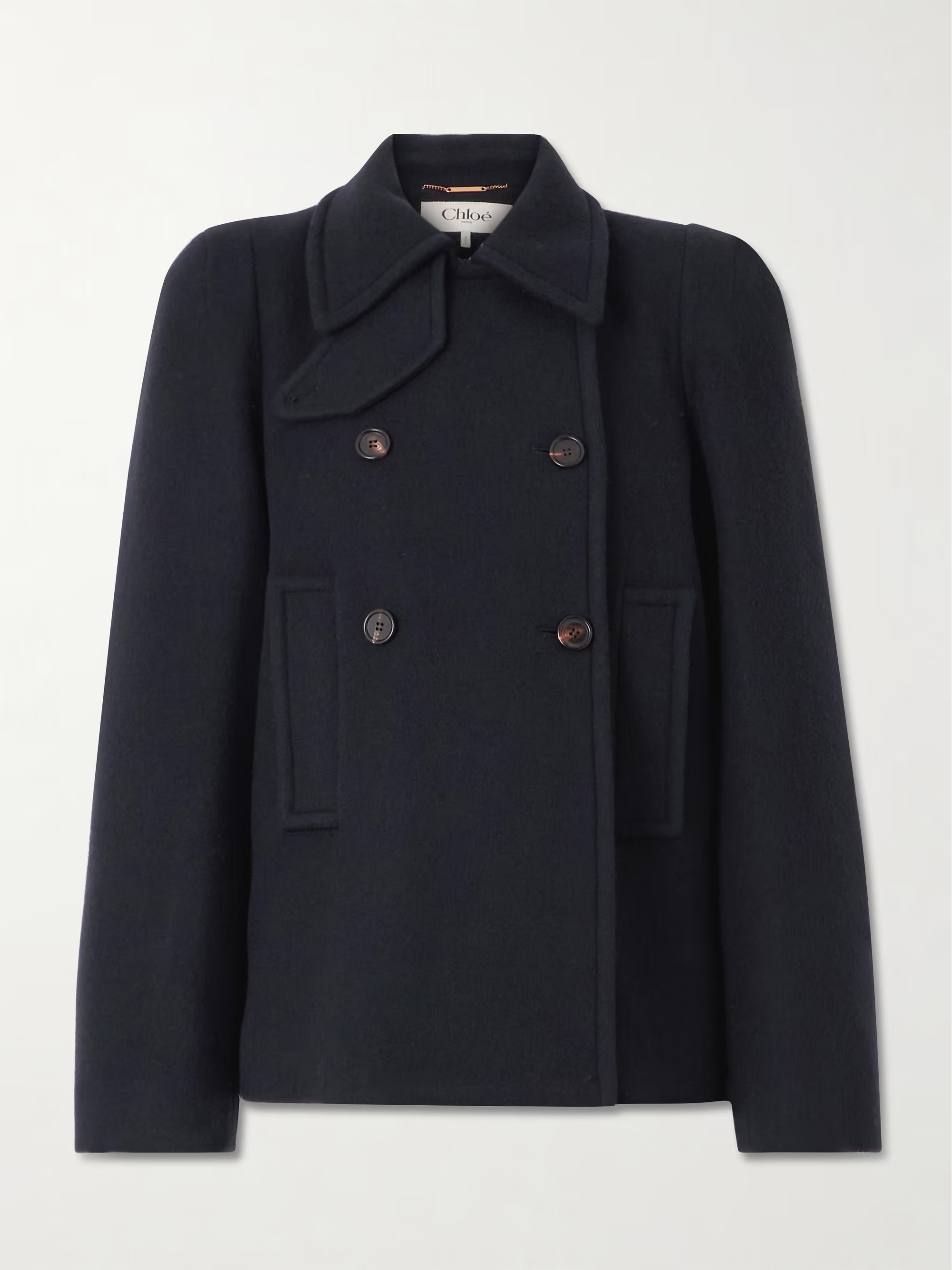 Double-breasted wool-blend coat | NET-A-PORTER (UK & EU)