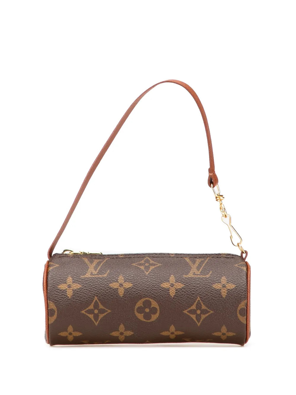 Louis Vuitton Pre-Owned 1990-2025 Monogram Papillon Pochette handbag - Brown | Farfetch Global