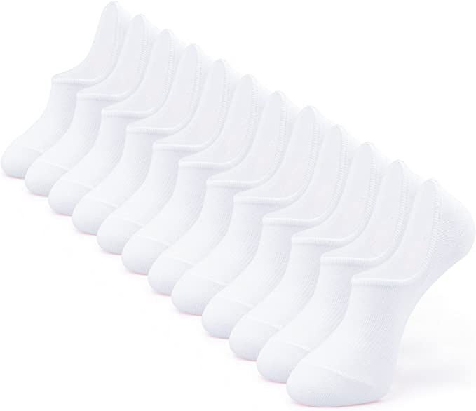 IDEGG Women and Men No Show Socks Low Cut Anti-slid Athletic Casual Socks | Amazon (US)