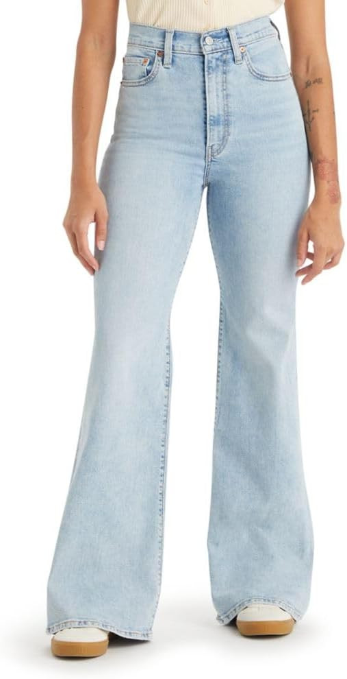 Levi's Women's Ribcage Bell Bottom Jeans | Amazon (US)