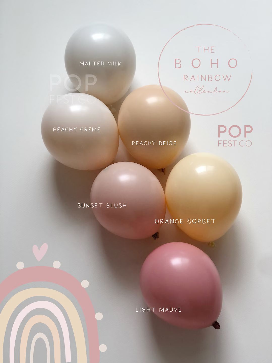 DIY Balloon Garland Arch Kit / Custom High Quality MATTE Colors - Peach, Blush, Beige, Mauve, Bir... | Etsy (US)