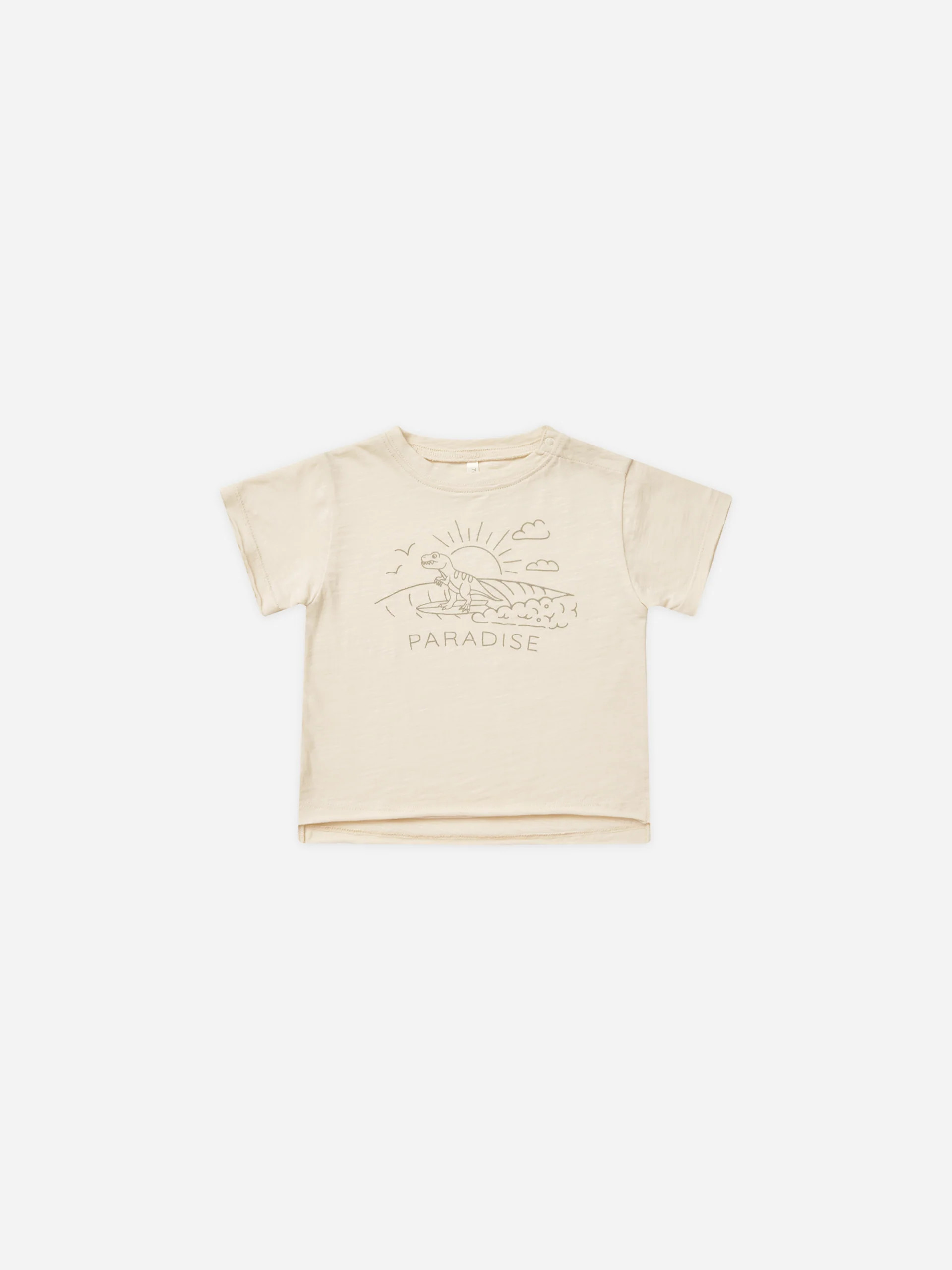 Raw Edge Tee || Paradise | Rylee + Cru