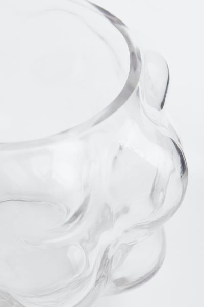 Bubbly Glass Tea Light Holder | H&M (US + CA)
