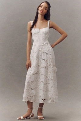 Bardot Adaline Broderie Maxi Dress | Anthropologie (US)