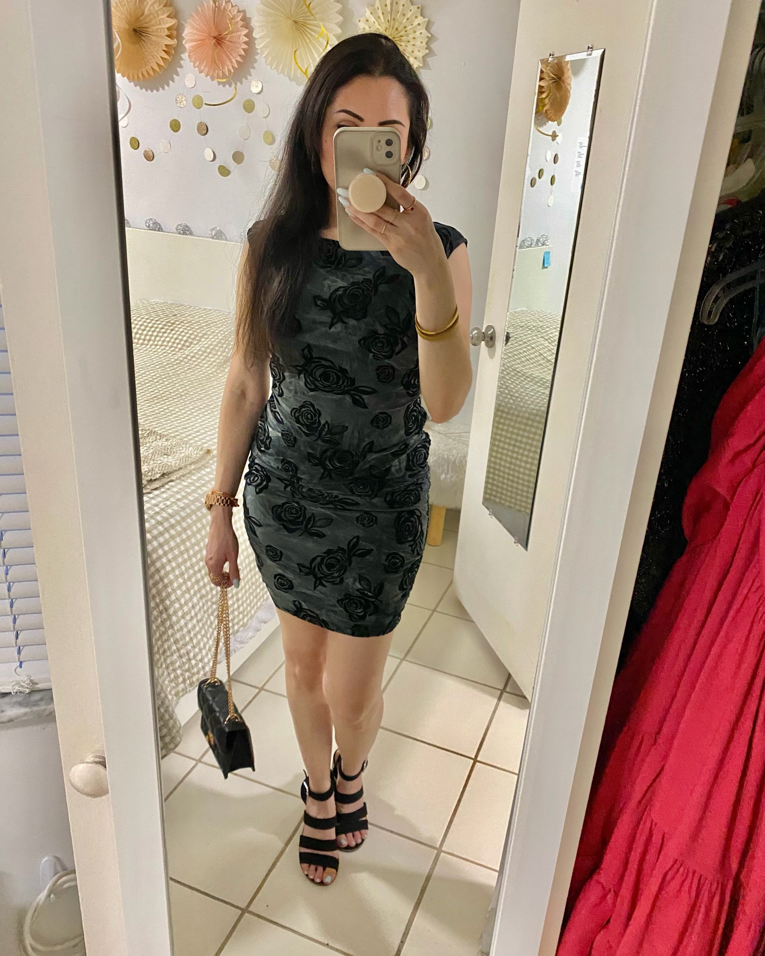 Night outfit. Floral dress: xsmall

#LTKootd #LTKgrwm #LTKdayinmylife